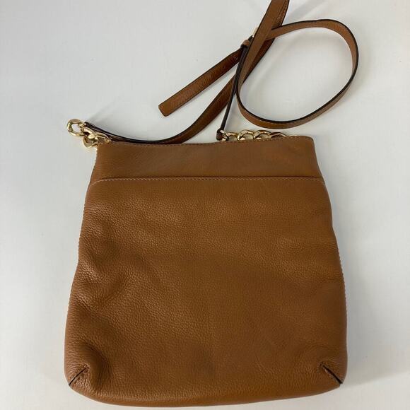 Michael Kors, small brown pebbled leather womens crossbody bag - Picture 3 of 10